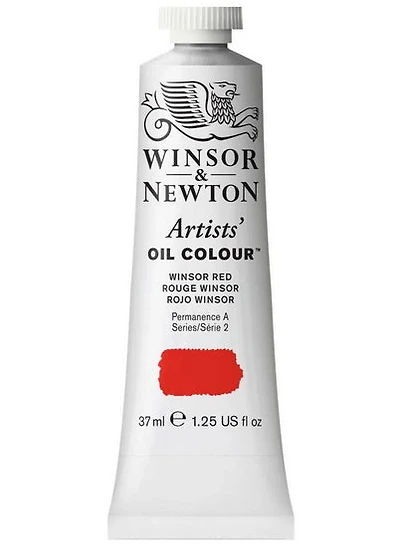 Huile artiste - 37ml - rouge winsor - s2