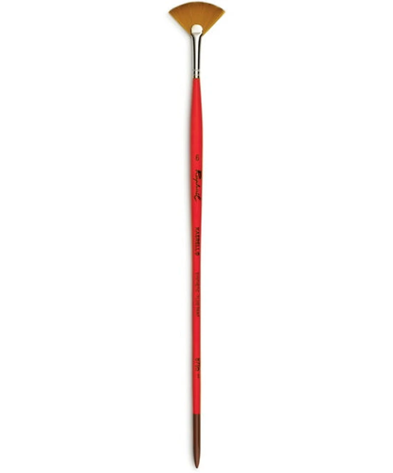 Acrylic paintbrush - synthetic - kaërell - fan #6
