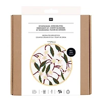 X-Stitch Embroidery Kit - Cherry Blossoms 2