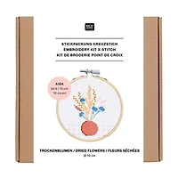 X-Stitch Embroidery Kit - Dried Flowers 1