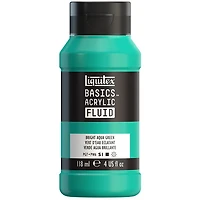 Basics fluid acrylic - 4oz - bright aqua green