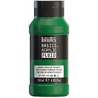 Acrylique basics fluide - 4oz - vert de hooker permanent imit.