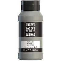 Acrylique basics fluide - 4oz - gris neutre 5