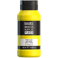 Acrylique basics fluide - 4oz - jaune primaire