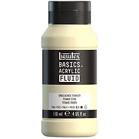 Basics fluid acrylic - 4oz - unbleached titanium