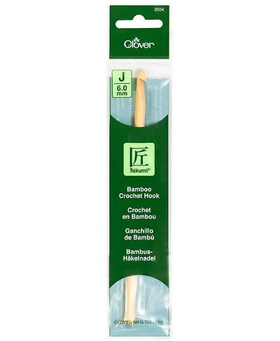 Bamboo crochet hook - 6mm