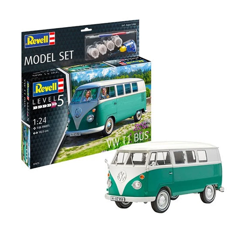 Scale Model Kit - VW T1 Bus