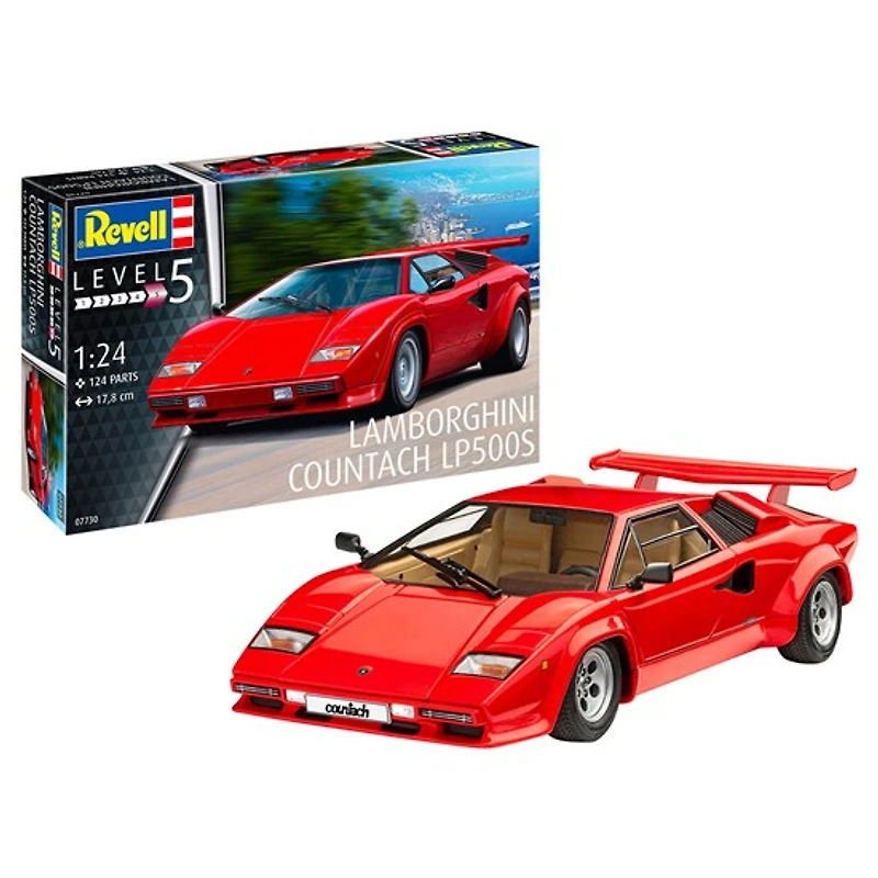 Scale Model Kit - Lamborghini Countach LP500S