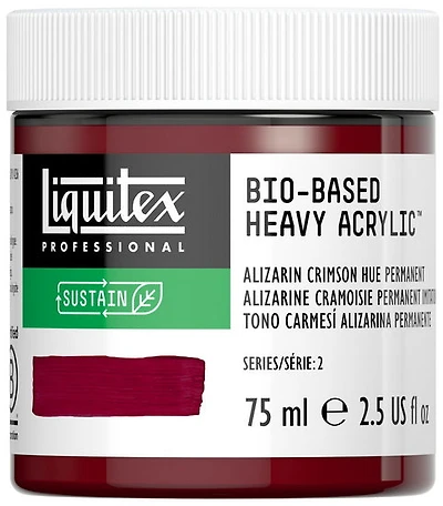 Acrylique bio hv - 2.5oz - alizarine cramoisie perm. imit. - s2