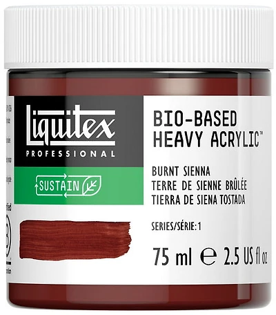 Acrylique bio hv - 2.5oz - terre de sienne brûlée - s1