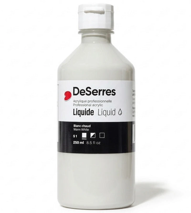 Acrylique liquide blanc chaud série 1 - 250ml