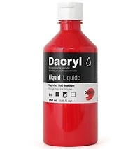 Acrylique liquide  rouge naphtol clair série 5 - 250ml
