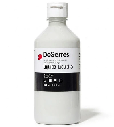 Acrylique liquide zinc blanc série 1 - 250ml