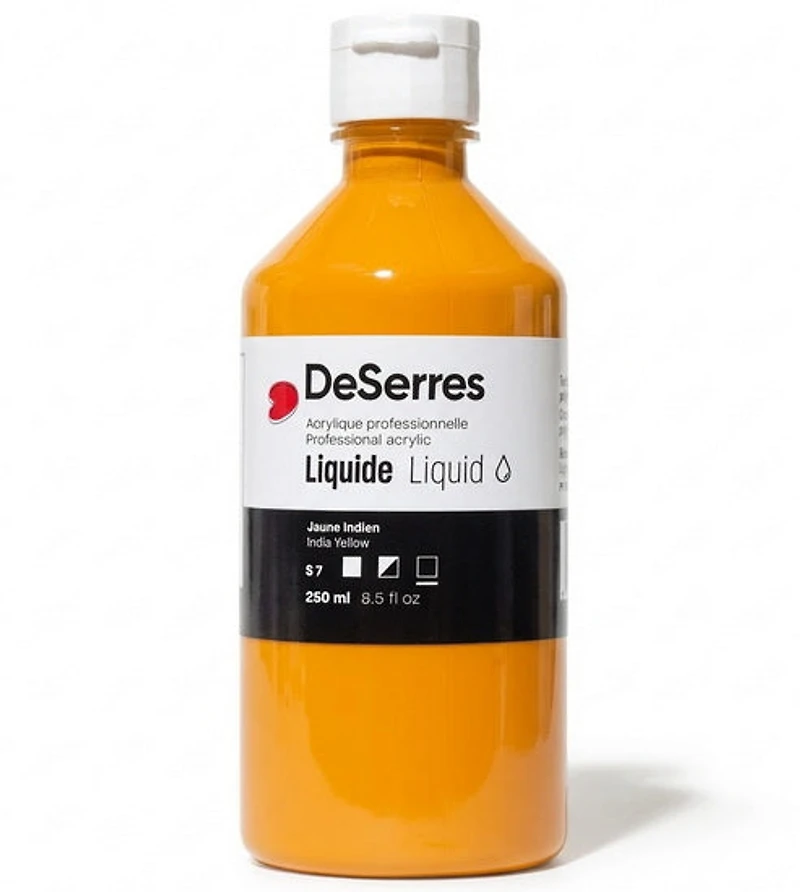 Liquid Acrylic Indian Yellow Series 7 - 250ml