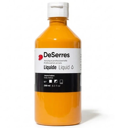 Acrylique liquide jaune indien série 7 - 250ml