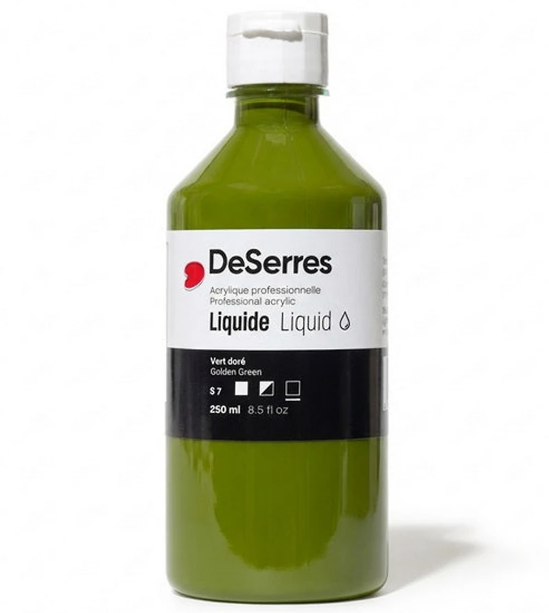Liquid Acrylic Golden Green Series 7 - 250ml