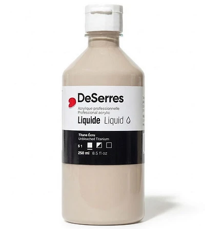 Liquid Acrylic Unbleached Titanium Series 1