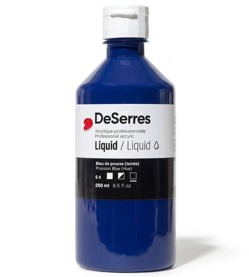 Liquid Acrylic Prussian Blue Hue Series 4 - 250ml