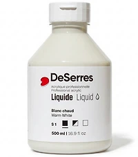 Acrylique liquide blanc chaud série 1 - 500ml
