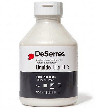 Acrylique liquide perle iridescent série 4 - 500ml