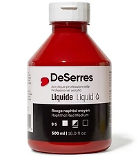 Liquid Acrylic Naphthol Red Medium Series 5 - 500ml