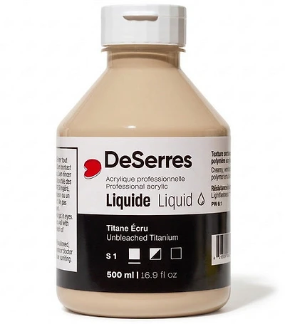 Acrylique liquide titane écru série 1 - 500ml