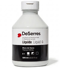 Acrylique liquide blanc de titane série 1 - 500ml