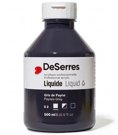 Acrylique liquide gris de payne série 2 - 500ml