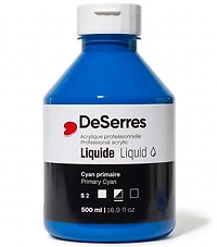 Acrylique liquide cyan primaire série 2 - 500ml