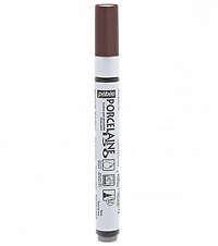 Porcelain marker - porcelaine 150 - 0.7mm - brown earth