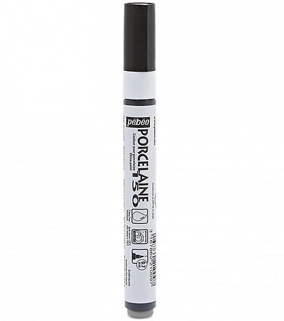 Marqueur porcelaine - porcelaine 150 - 0.7mm - noir anthracite