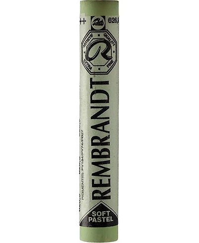 Pastel rembrandt vert cinnabre clair