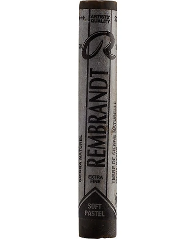 Pastel rembrandt sienne naturelle