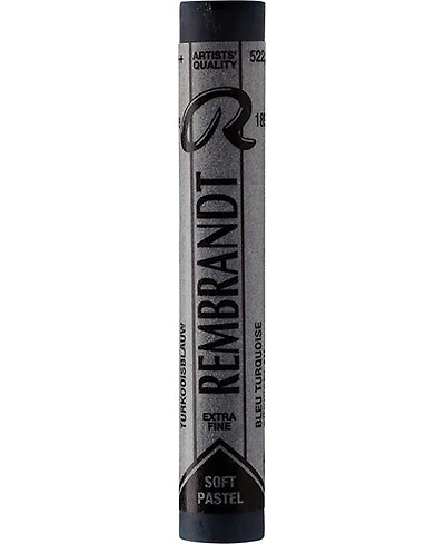 Pastel rembrandt bleu turquoise 522.2