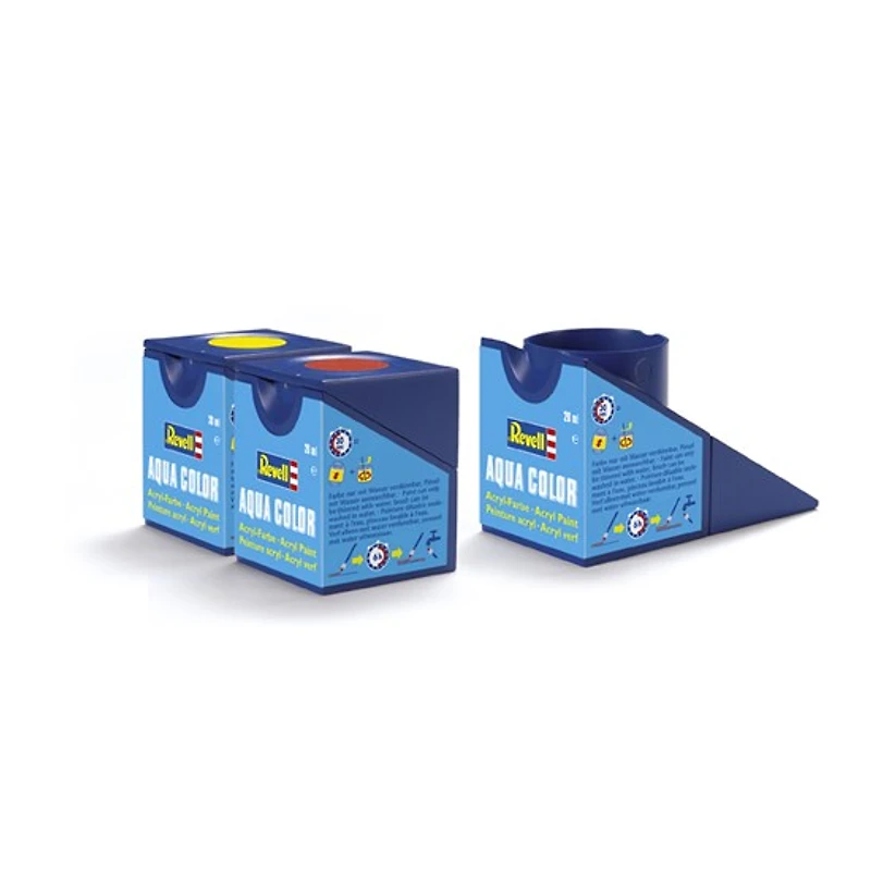Aqua Color Acrylic Paint - 18 ml Fiery Red Gloss