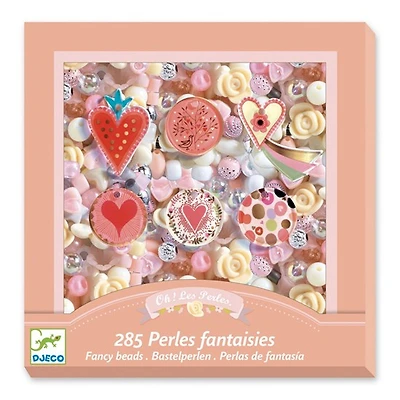 Perles fantaisie - coeurs