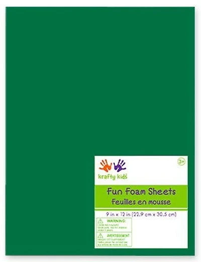 Mousse - vert - 9x12po