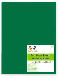 Mousse - vert - 9x12po