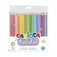 24-Pack Coloured Pencils - Pastel
