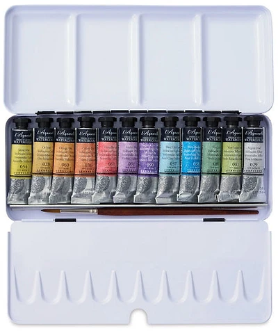 Ens. aquarelle tube - iridescent (12)