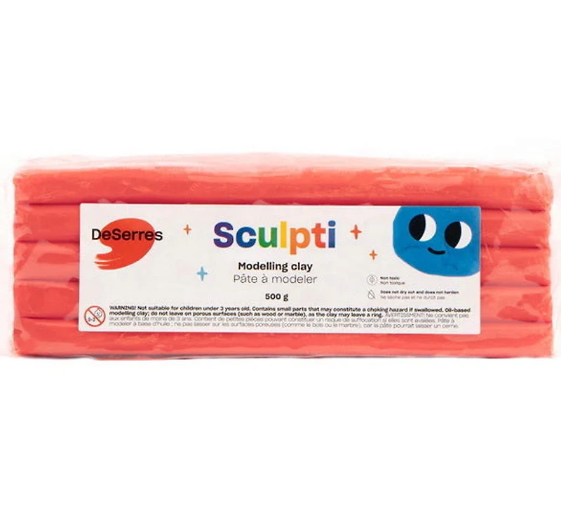 Pâte à modeler rouge – 500g
