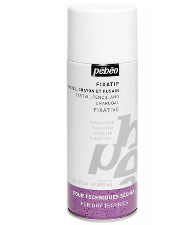 Fixatif pastel et fusain aérosol
