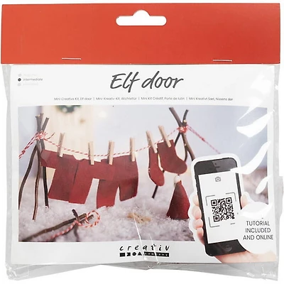 Mini craft kit elf laundry
