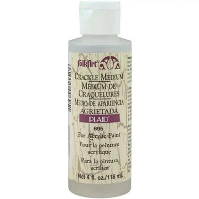 Médium à craqueler pour acrylique - 118 ml