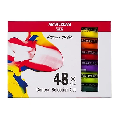 Ens. 48 acrylique amsterdam - 20ml