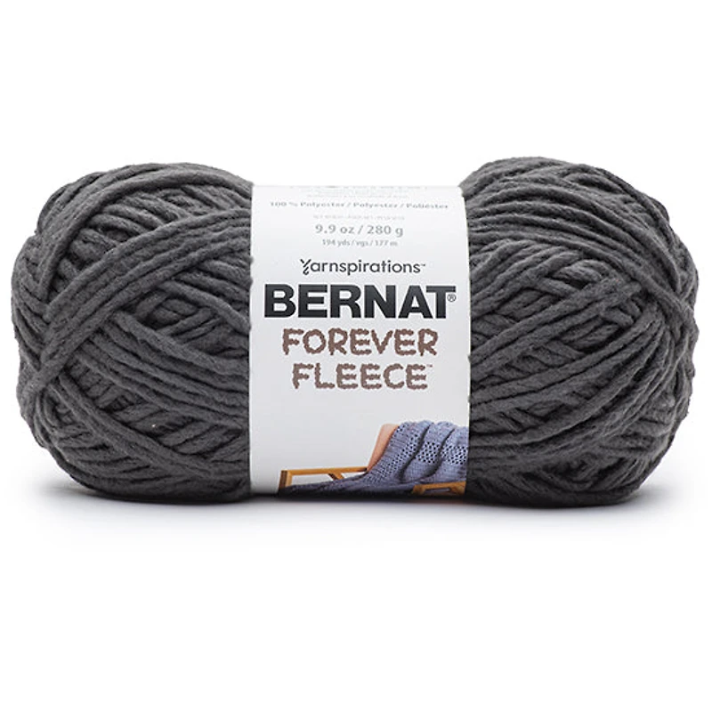 Fil forever fleece #6 - 280gr - charbon