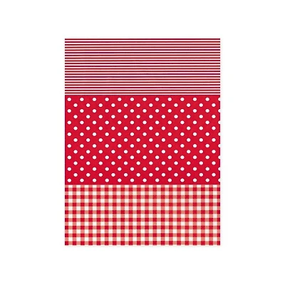 Printed Paper - Red Pattern