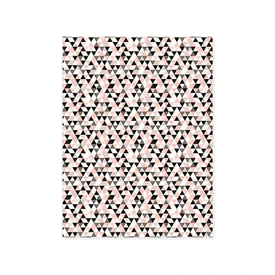 Papier imprimé - triangles colorés