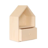 Natural Wood House - 1 Drawer