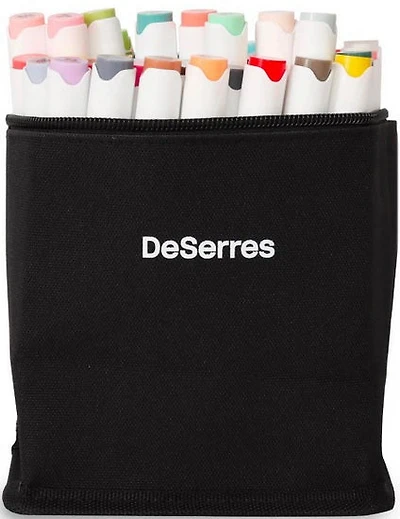 Ensemble marqueurs double pointe - 48 pièces